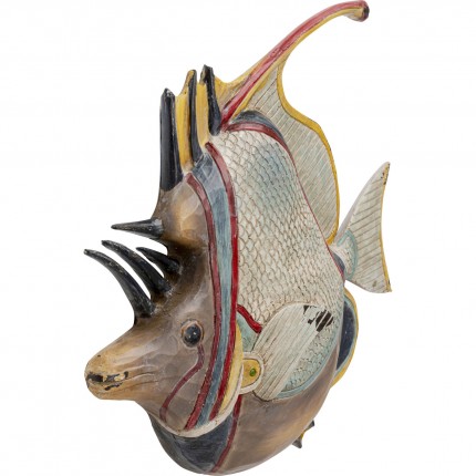 Déco murale poisson exotique 29cm Kare Design