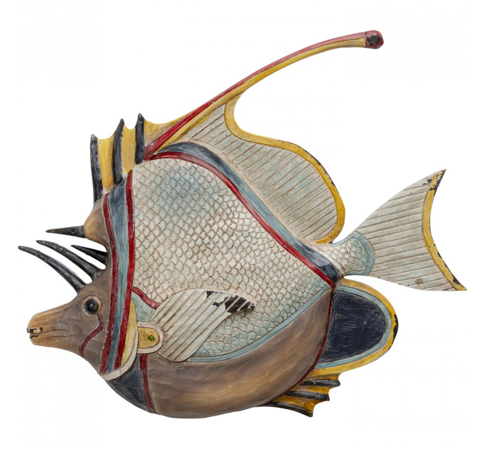 Déco murale poisson exotique 29cm Kare Design