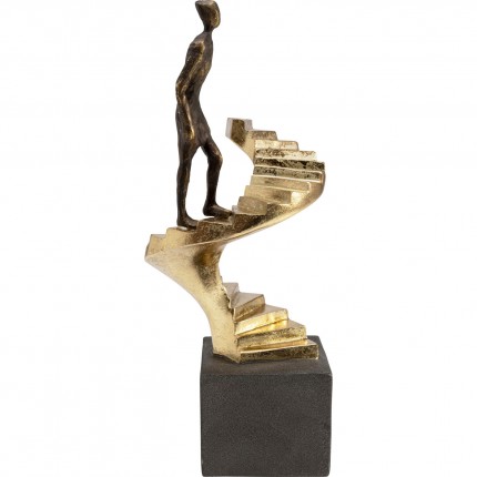 Woonaccessoires gouden trap uno Kare Design