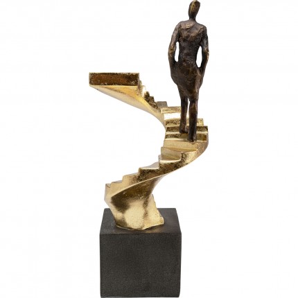 Deco gold stairway uno Kare Design