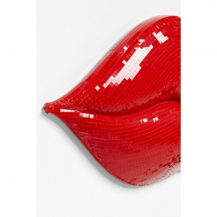 Wall Deco red lips disco Kare Design