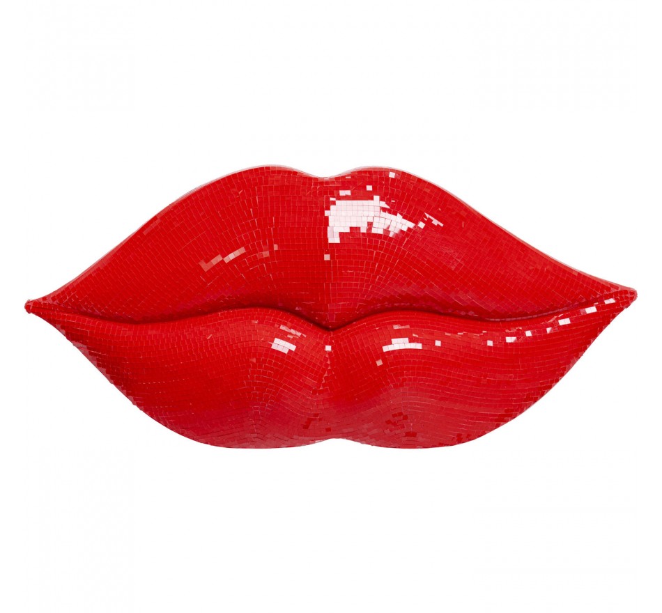 Wall Deco red lips disco Kare Design