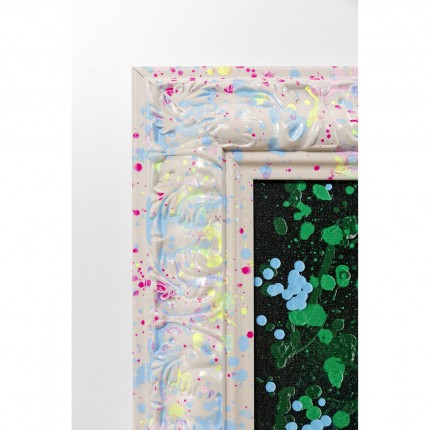 Tableau Frame marché aux fleurs flottant 150x100cm Kare Design