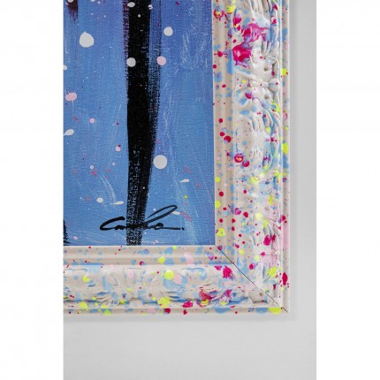 Tableau Frame avenue florissante 100x150cm Kare Design