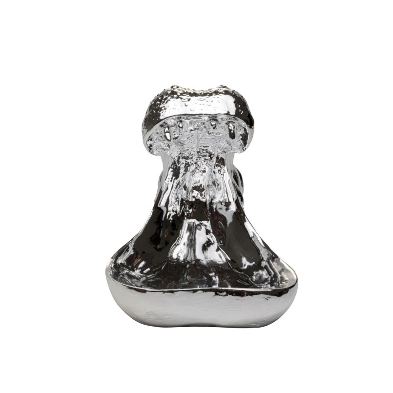 Figurine décorative Hungry Hippo 17cm Silver