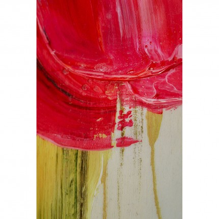 Framed Picture Abstract High Gloss 160x120cm pink Kare Design