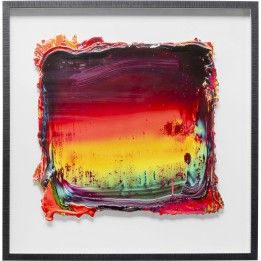 Tableau encadré Art Page 90x90cm