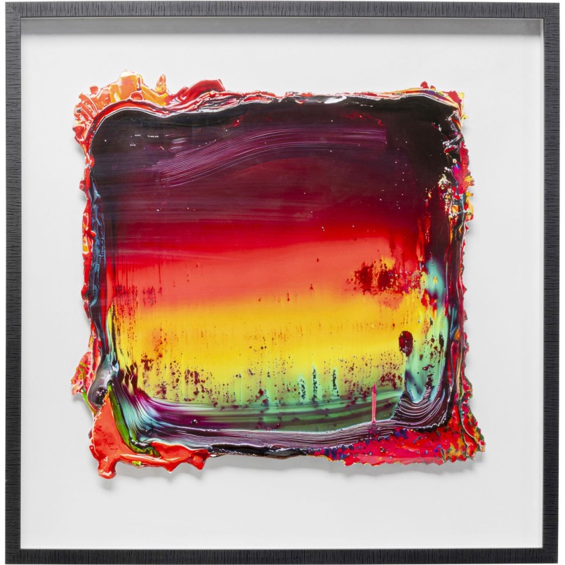 Tableau encadré Art Page 90x90cm