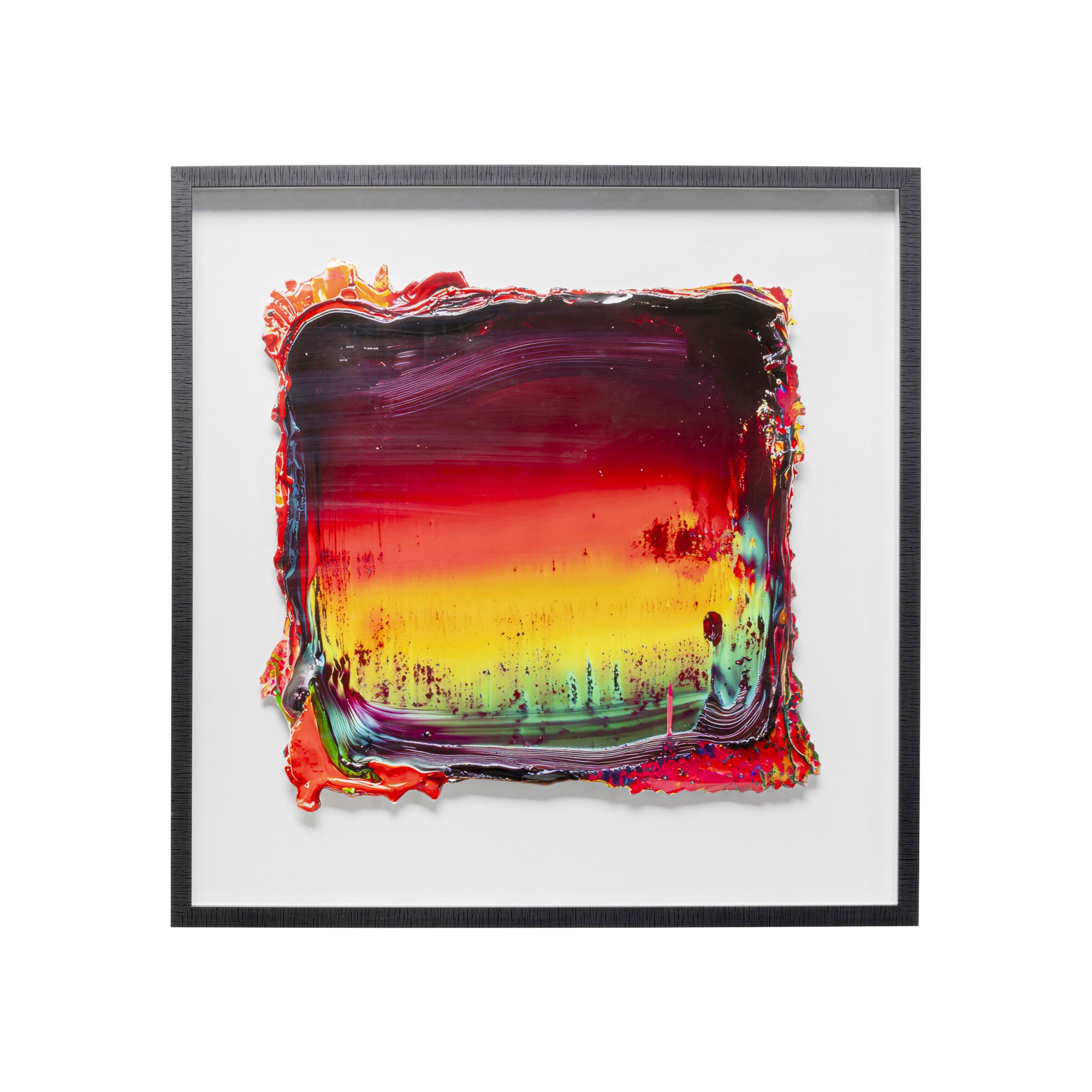 Tableau encadré Art Page 90x90cm