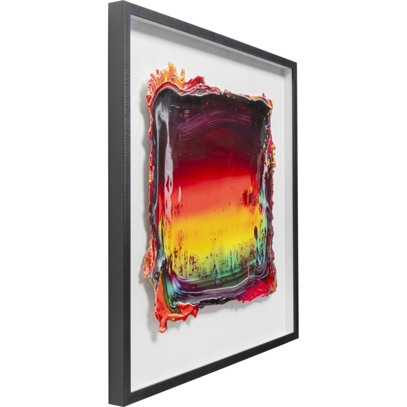 Tableau encadré Art Page 90x90cm