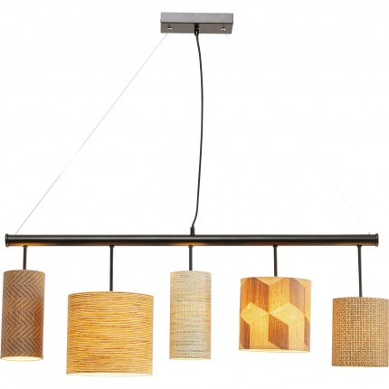 Hanglamp Parecchi 100cm bruin Kare Design