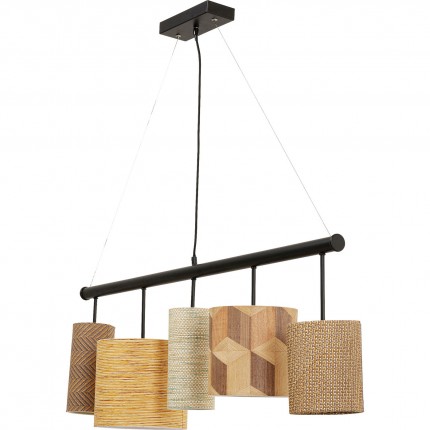 Pendant Lamp Parecchi 100cm brown Kare Design