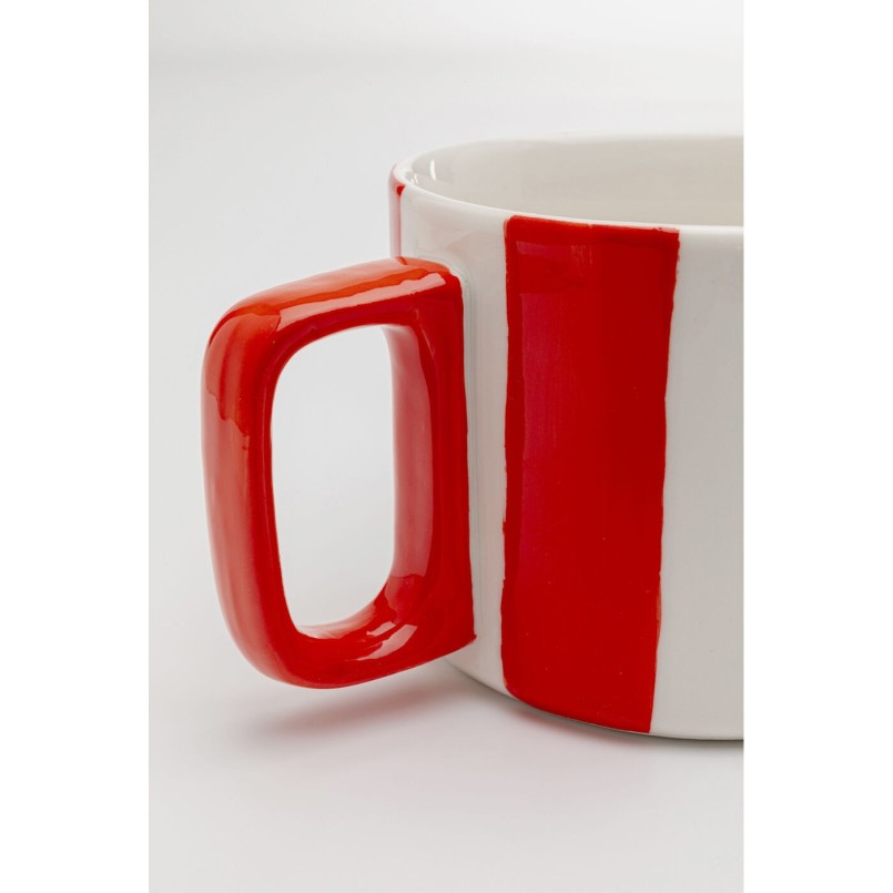 Tasse Cocina Stripes rouge