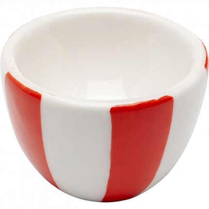 Egg holder Cocina red and white (4/set) Kare Design