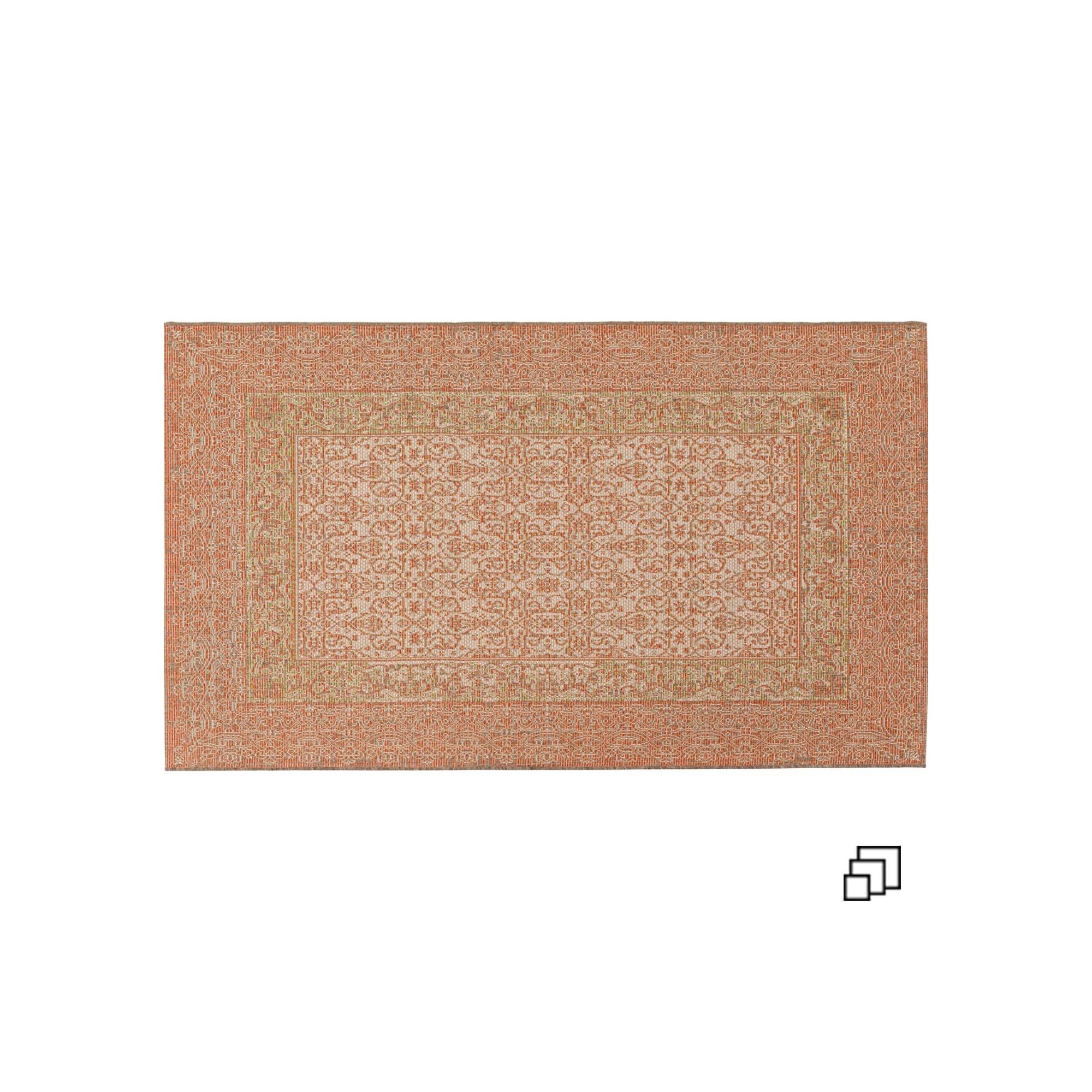 Vloerkleed Adorno oranje Kare Design