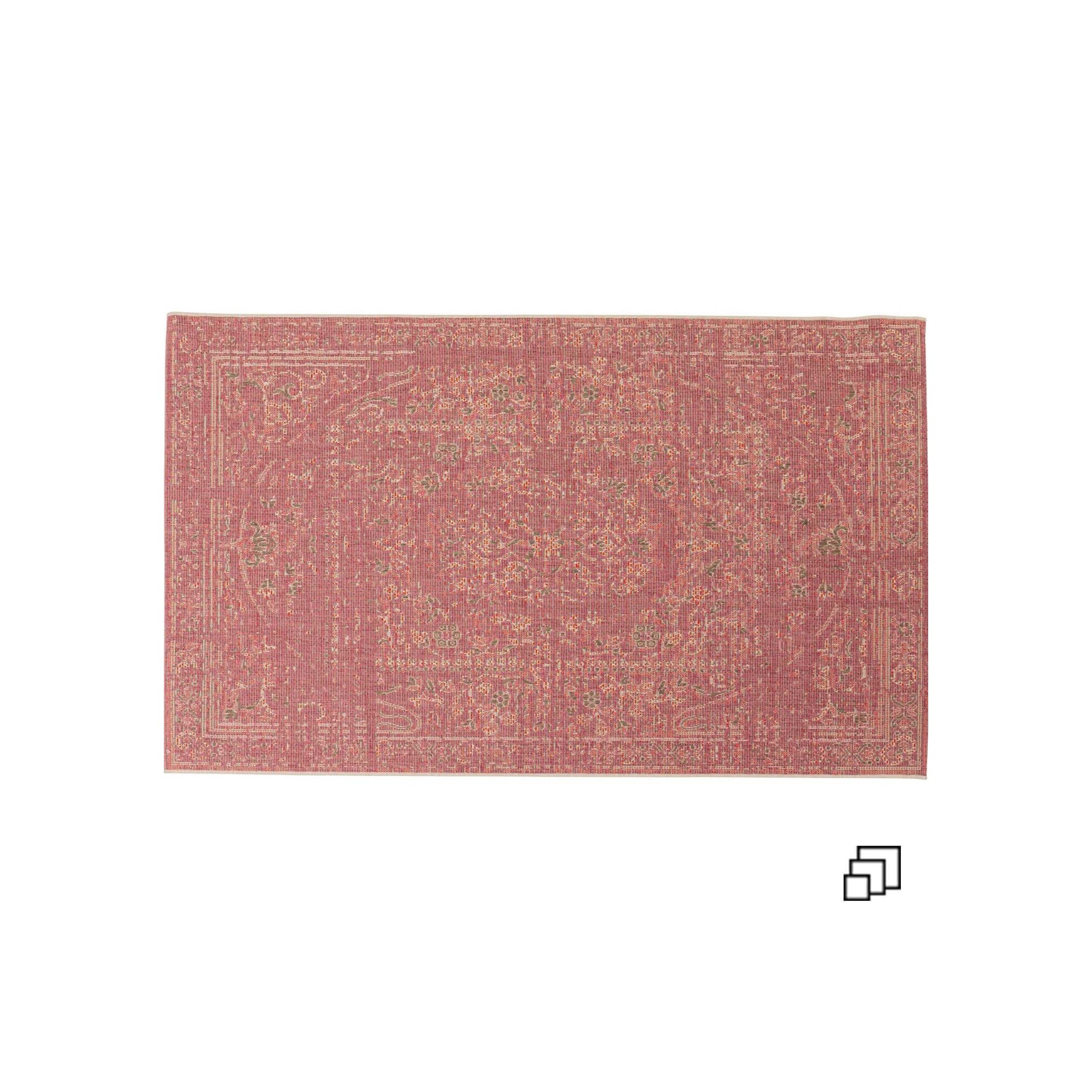 Carpet Adorno red Kare Design