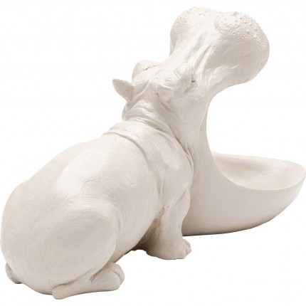 Serveerschaal nijlpaard beige Kare Design