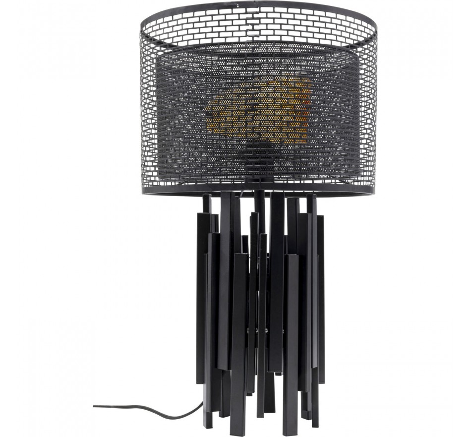 Lampe Coachella 59cm noire Kare Design