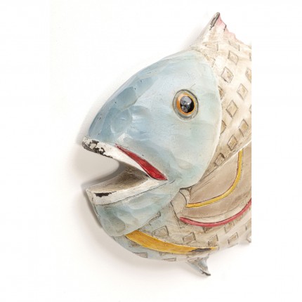 Wanddecoratie exotische vis 30cm Kare Design
