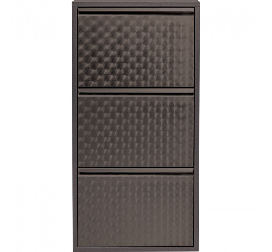 Schoenenkast Caruso Alu 3 laden Kare Design