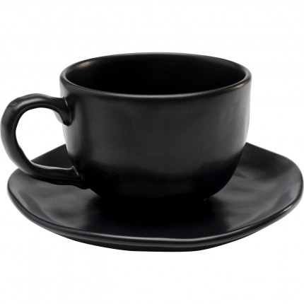 Coffee Cup Organic black (6/set) Kare Design