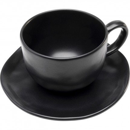 Coffee Cup Organic black (6/set) Kare Design
