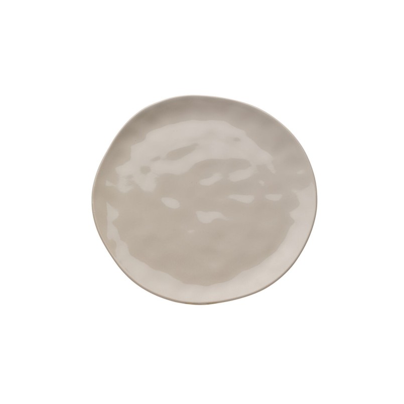 Plate Organic Ø26cm cream (6/set) Kare Design