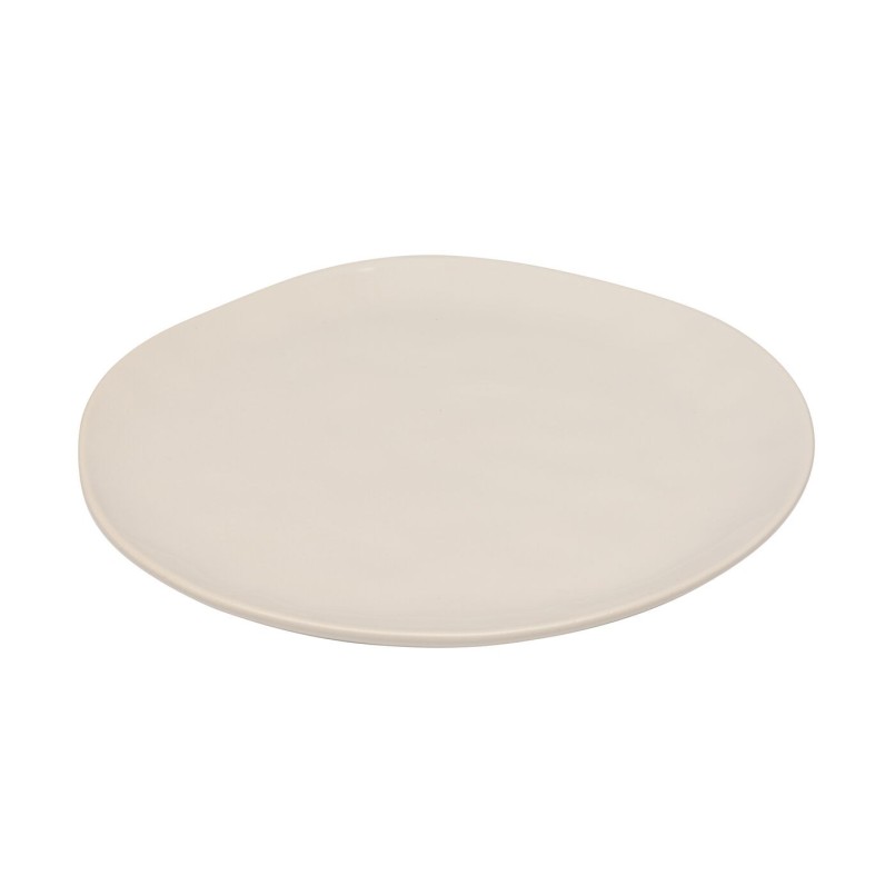 Plate Organic Ø26cm cream (6/set) Kare Design
