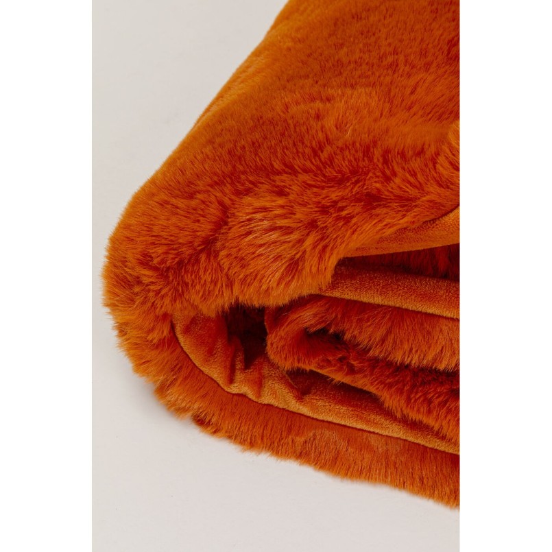 Plaid Mika orange 150x200cm