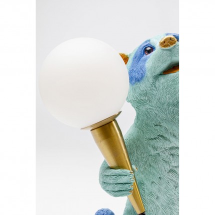 Tafellamp wasbeer blauw Kare Design