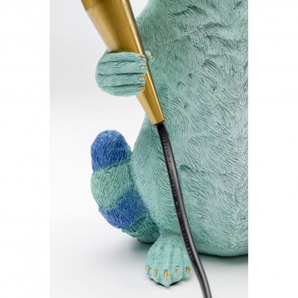 Tafellamp wasbeer blauw Kare Design