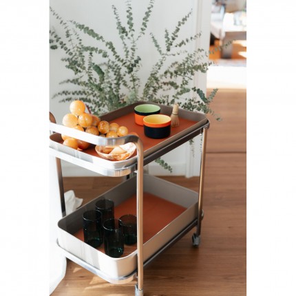 Kommen Capri Ø11cm oranje (4/set) Kare Design