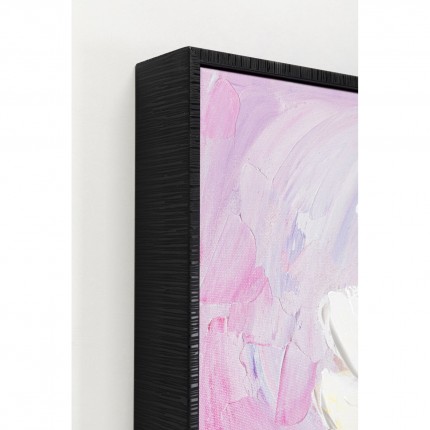 Framed Picture flower meadow 80x80cm Kare Design