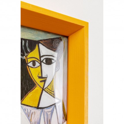 Tableaux Frame portraits cubisme set de 3 Kare Design