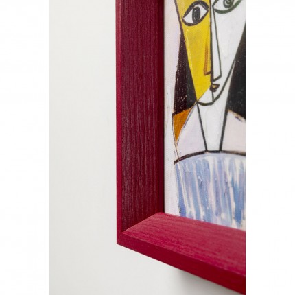 Framed Picture portraits cubism (3/Set) Kare Design