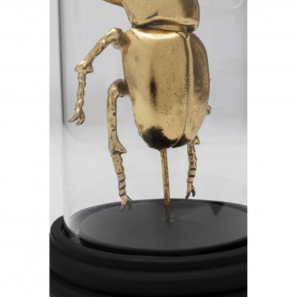 Deco rhinoceros beetle gold Kare Design