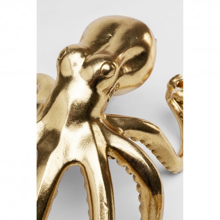 Candler Holder gold octopus 49cm Kare Design