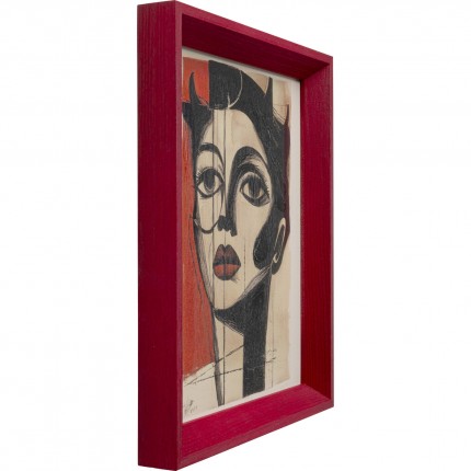 Framed Picture portraits modernism (2/Set) Kare Design
