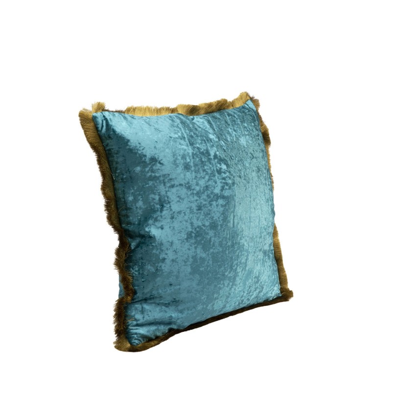 Coussin Cannes vert pétrole 55x55cm