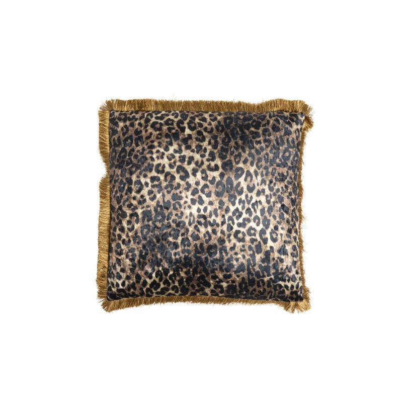 Coussin Leo Fringe 55x55cm