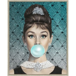 Tableau encadré Muse Bubble Diva 40x50cm