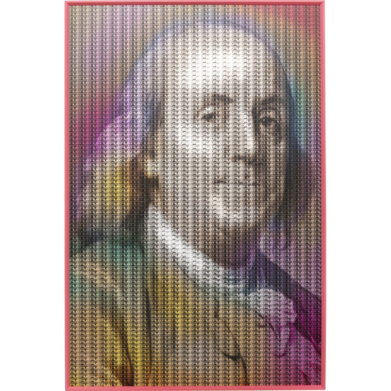 Tableau encadré Muse Sir 80x120cm