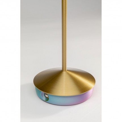 Tafellamp Swirl Sunrise goud Kare Design