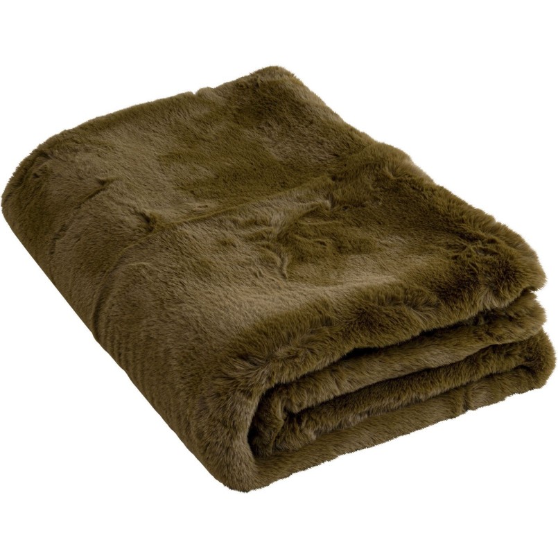 Plaid vert tout doux - Mika - Kare Design