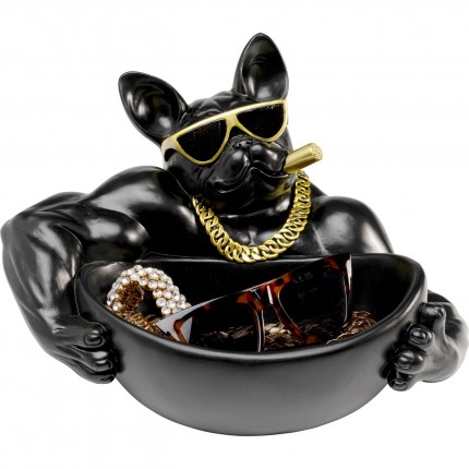 Coupe chien gangster noir Kare Design
