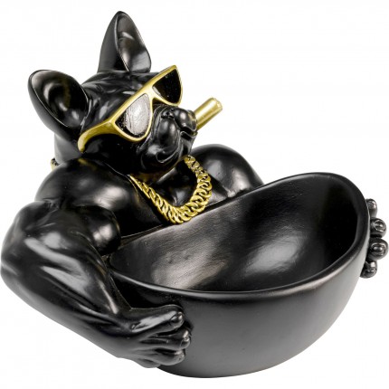 Coupe chien gangster noir Kare Design