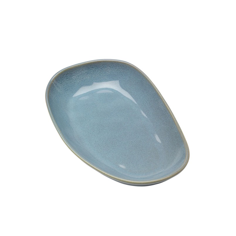 Deep Plate Organic 25cm blue (4/set) Kare Design