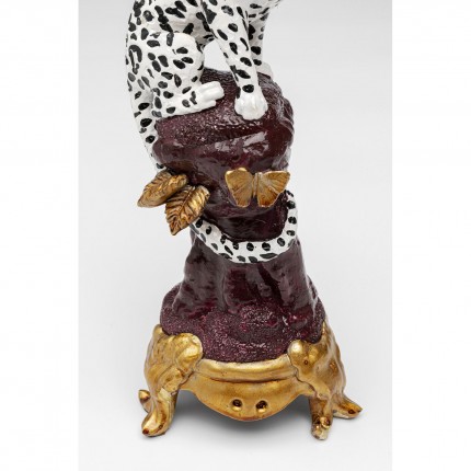 Candler Holder leopard 33cm Kare Design