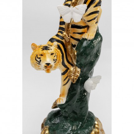 Bougeoir tigre 33cm Kare Design