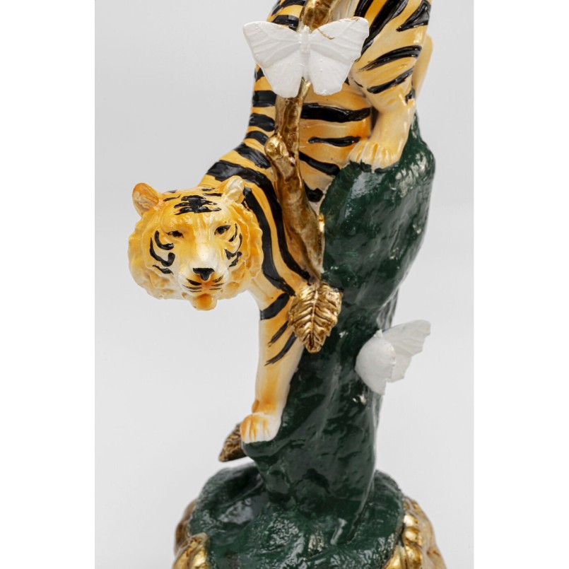 Porte-bougies Elegent Tiger 33cm